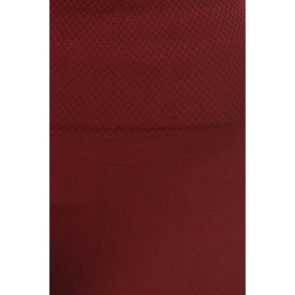 Women's Stretchy High Waist Fleece Leggings Skinny - Picture 5 of 6